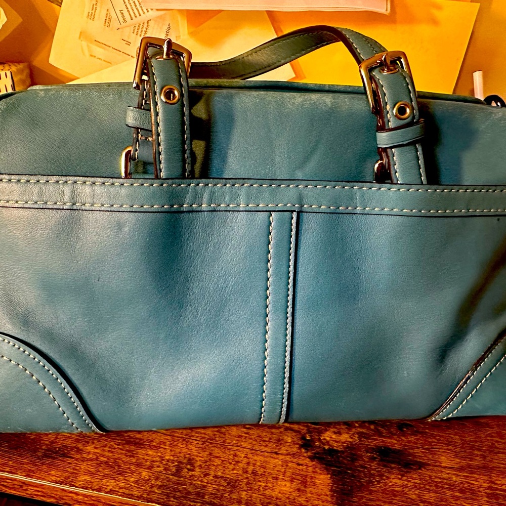 Vintage Coach handbag.